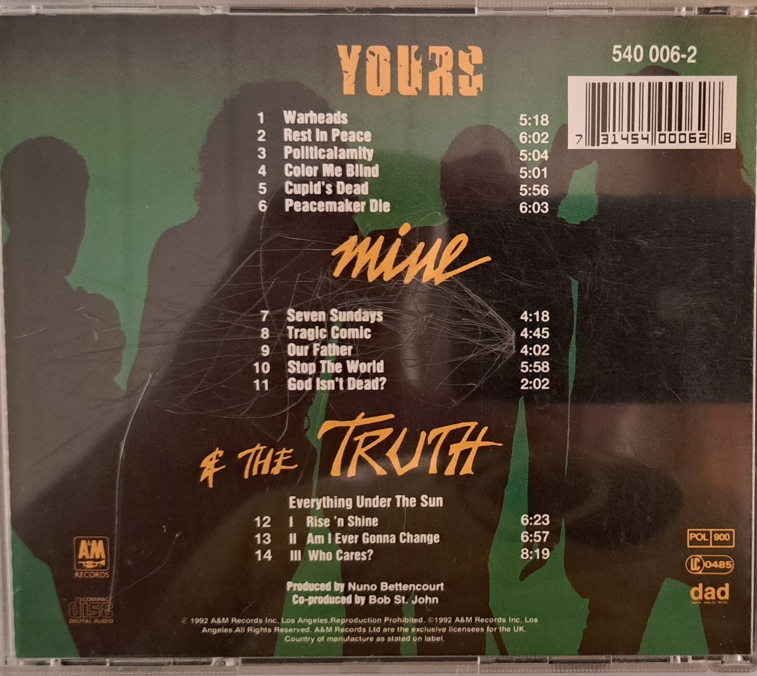 CD: Extreme - III Sides To Every Story – Usato da Tenniken venduto da mik_6mxg 5