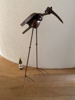 Mario Campogotto, Riesenvogel aus Alteisenteilen, Unikat