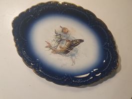 Anrichtplatte Hechtmotiv 22 x 32