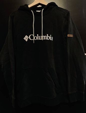 Hoodie, Columbia, Schwarz, Grösse L