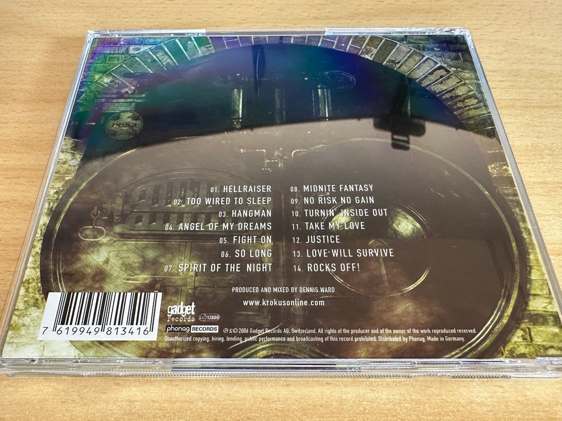 CDs: Krokus – Hellraiser – Gebraucht aus Rikon im Tösstal von Alpenmutz 1
