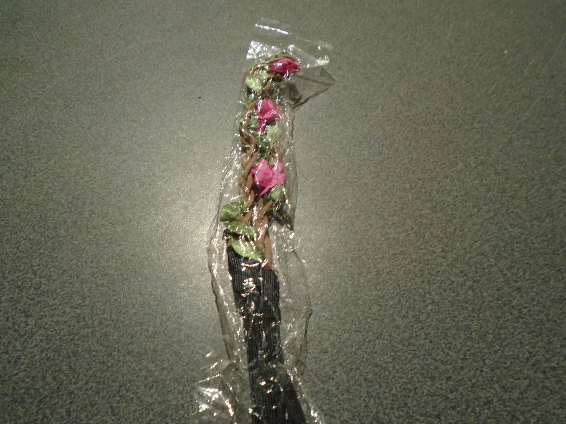 Haarschmuck: Stirnband Blumen pink/klein – Neu und originalverpackt aus Zürich von abraxas1291