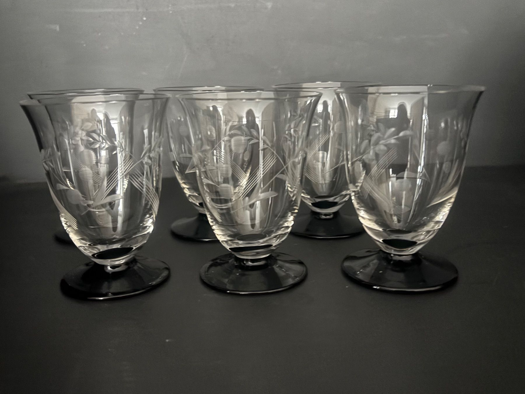 Bicchieri: Vintage  Schnapsgläser Set, 1950-er – Usato da Bettwiesen venduto da Raisa1973