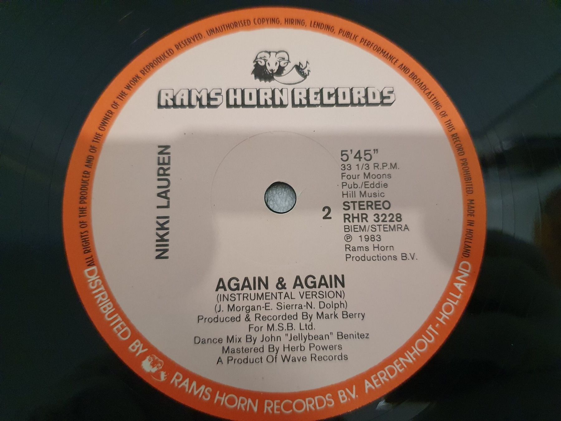 Schallplatten: Nikki Lauren – Again And Again – Gebraucht aus Uster von Vinyl-Leidenschaft 5