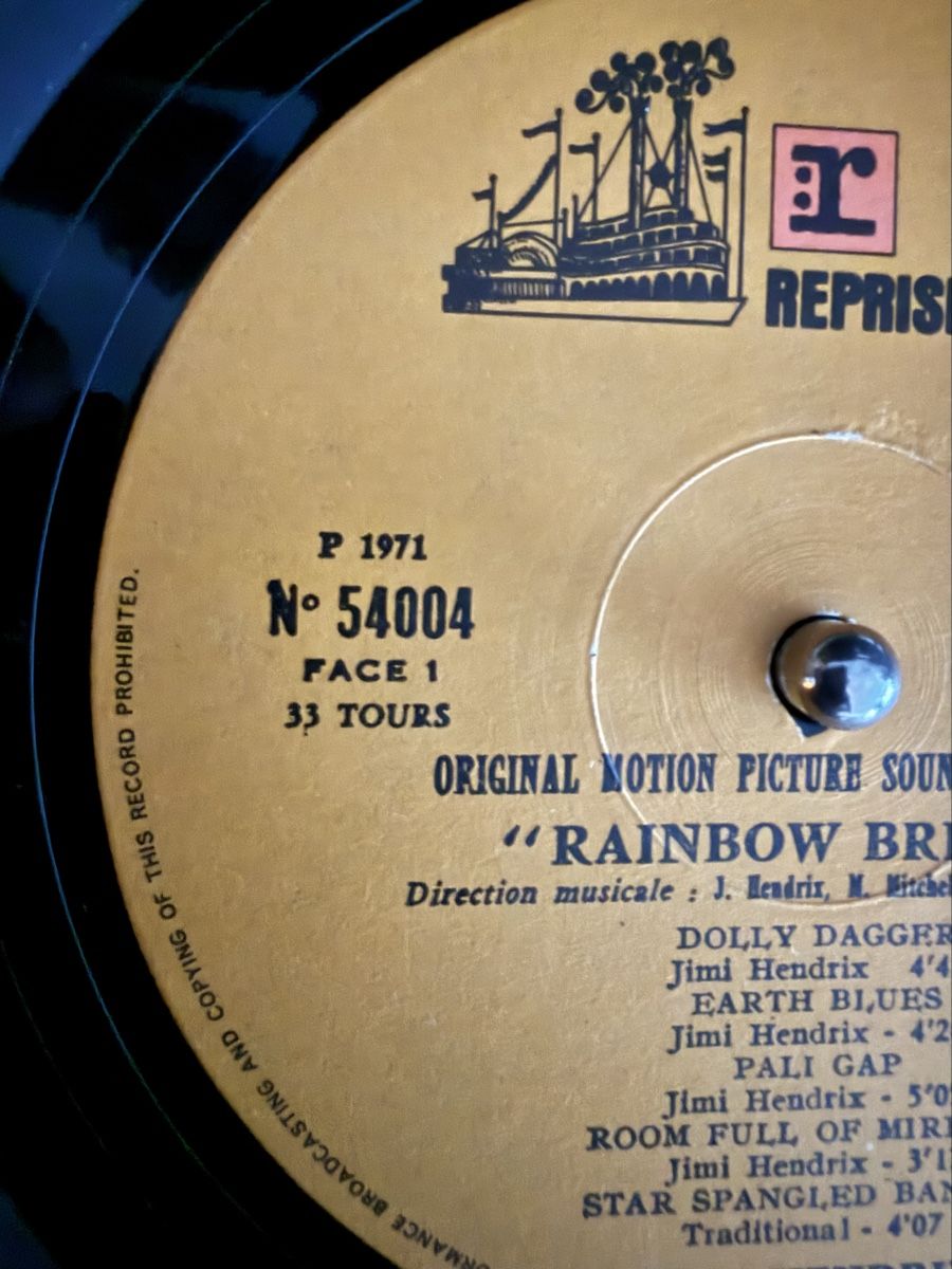 Schallplatten: Jimi Hendrix Rainbow Bridge Original Schallplatte – Gebraucht aus Goldach von Messerguru 7