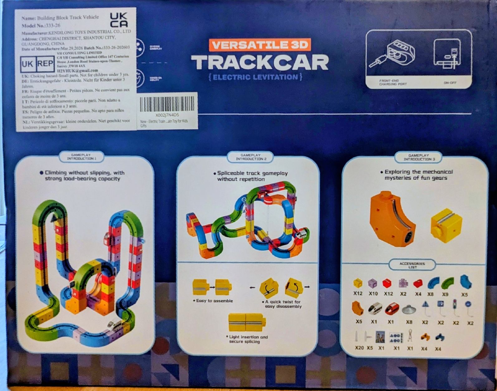 Spielzeuge: Versatile 3D TRACKCAR (electric Levitation) – Neu und originalverpackt aus Schaffhausen von noerzg 1
