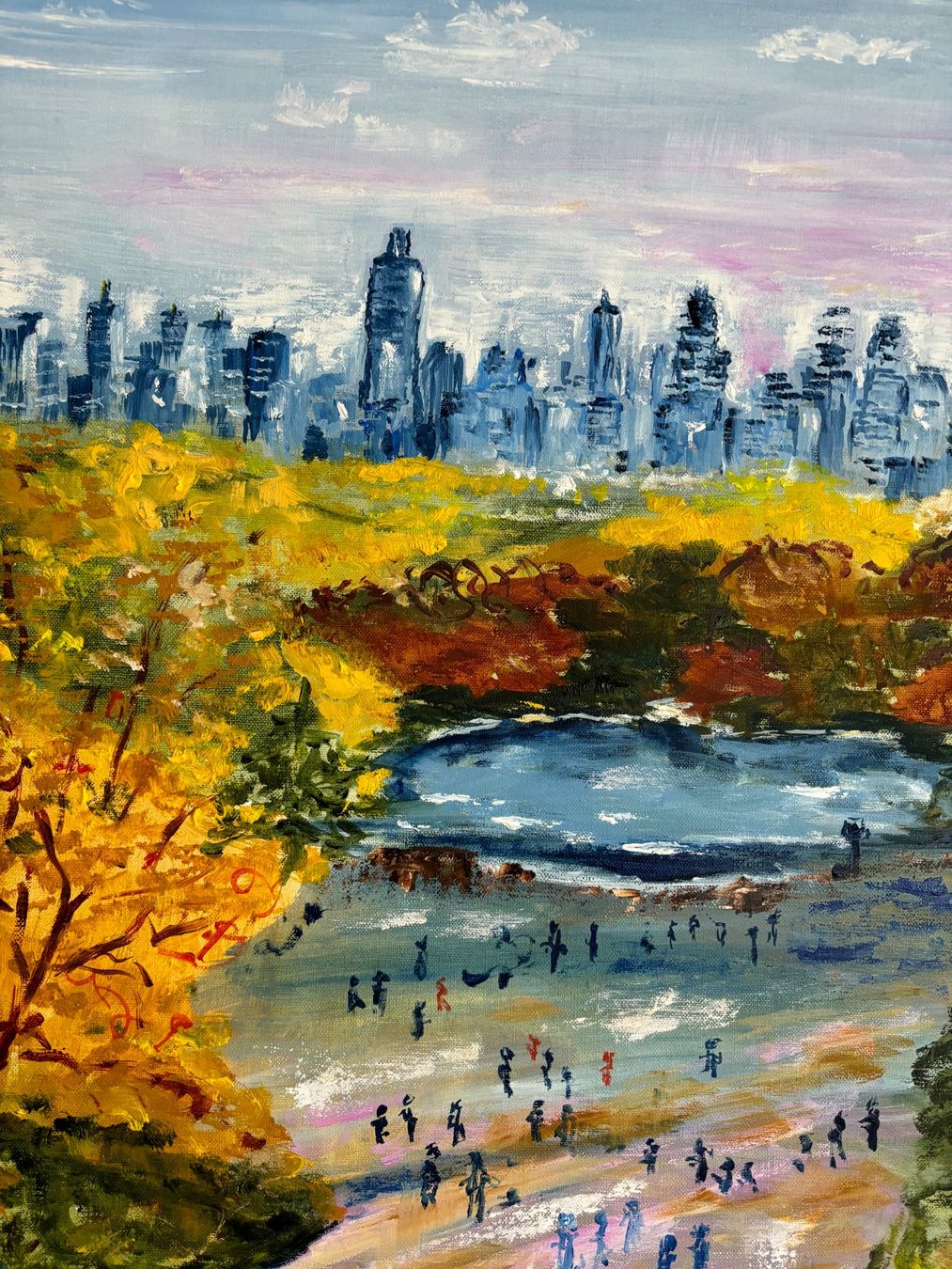 Dipinti: Herbst in New York City – Nuovo (secondo la descrizione) da Cham venduto da Felha 7