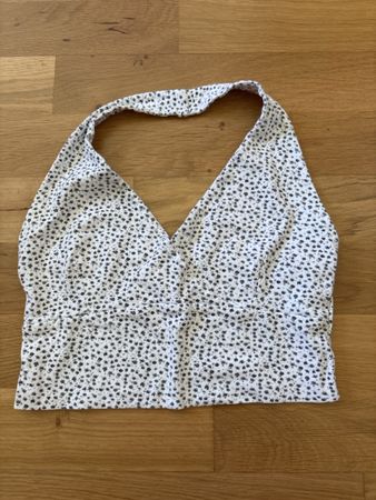 geblümtes Neckholder Top von Subdued