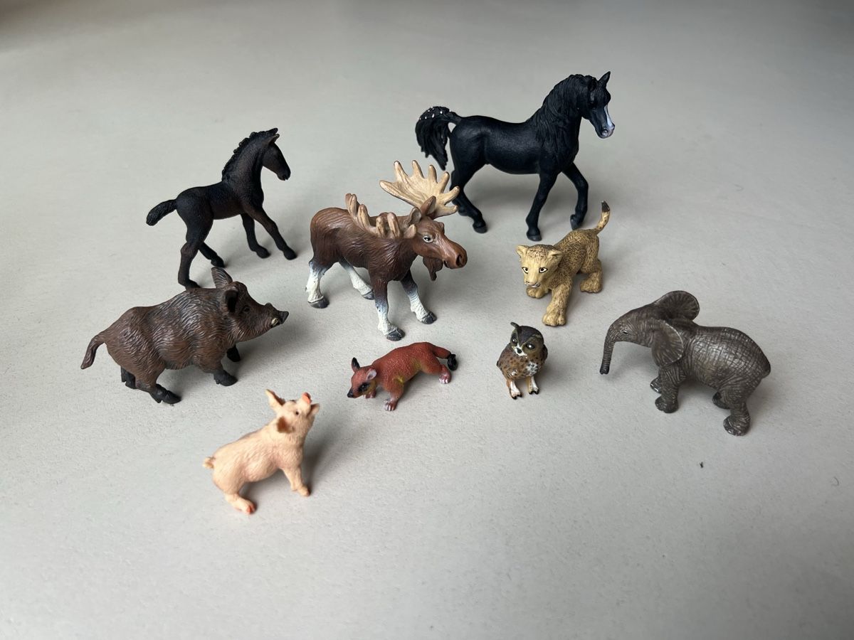Schleich Giocattoli: Schleich lot animaux – Usato da La Tour-de-Peilz venduto da zazen33