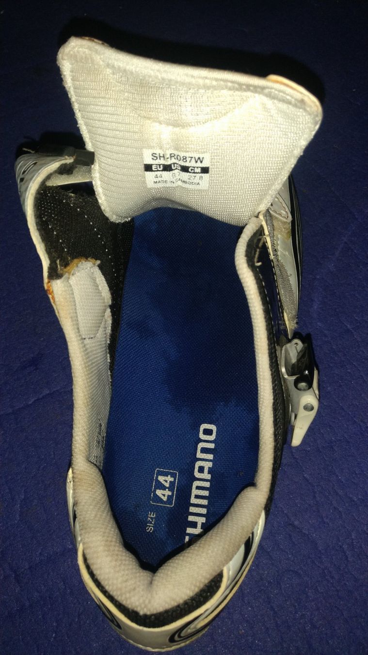 Shimano Scarpe da uomo: Shimano Veloschuhe mit Zubehör – Usato da Dübendorf venduto da scotti1180 7