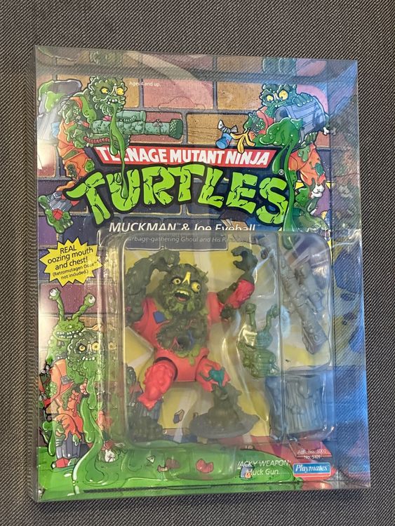 Playmates} Teenage Mutant Ninja Turtles (1988-1992) – Muckman & Joe Eyeball | TMNT: A Collection