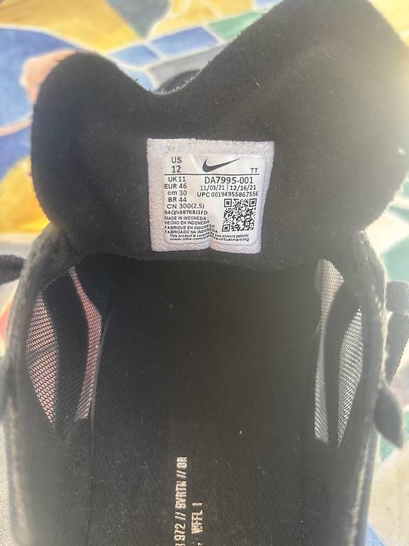 Herrenschuhe: Nike Waffle One Noir/ Blanc taille 46 – Gebraucht aus Montreux von Polett 3