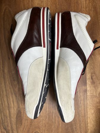 Zegna Herren Sneakers Braun und Beige Gr USA 9. EUR 42.5