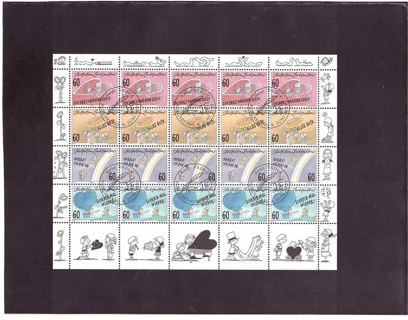 Tutti i francobolli: 1995 Spass am Brief aus ABO – Nuovo e nell'imballaggio originale da Rheinau venduto da loxis