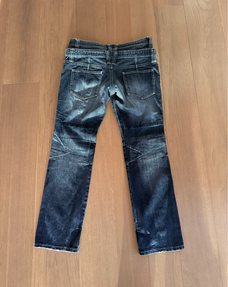 Jeans: PPFM Double Waist Distressed Jeans  – D'occasion à Viganello par jel_hd6f 1