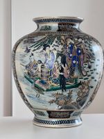 Ältere grosse chinesische Vase Amphore Blumenvase Dekoration