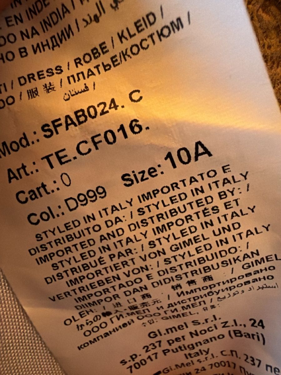 Vestiti & Gonne: Ermanno Scervino Junior Kleid, Gr. 10A Top! – Usato da Saanenmöser venduto da ballerinas 2