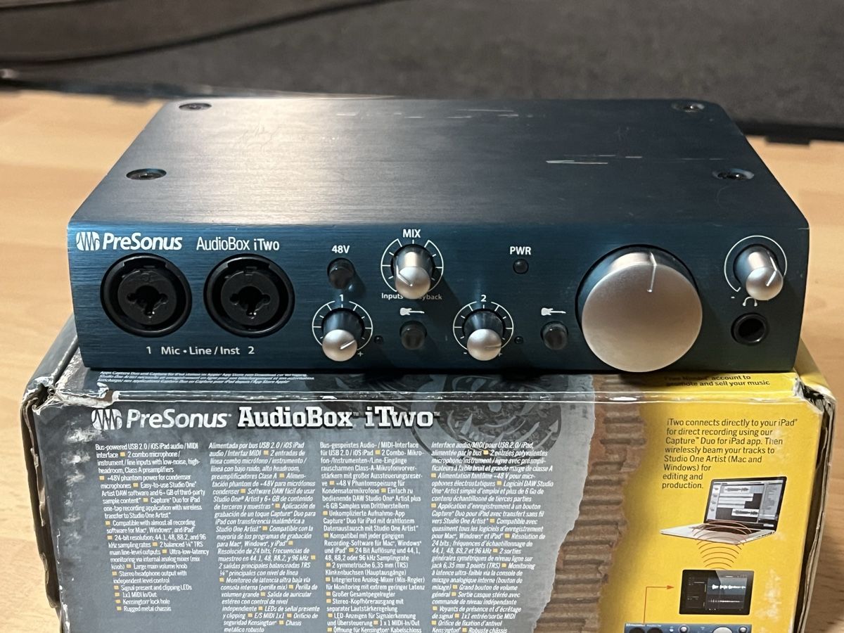 Aufnahmegeräte: Interface: Presonus Audiobox iTwo – Gebraucht aus Oekingen von steph.67 1
