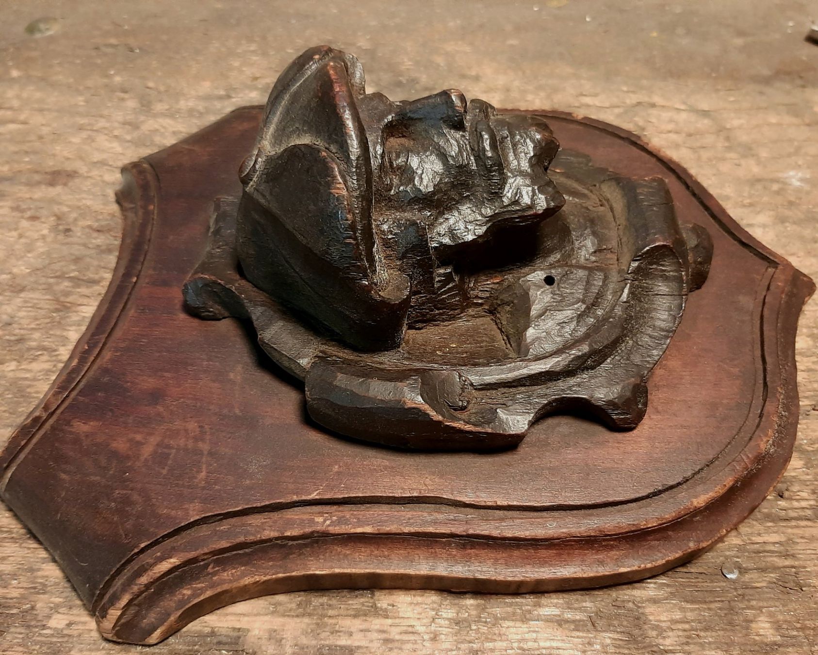Sculture & Statue: Antike Holz Skulptur – Usato da Arbon venduto da torso444 1