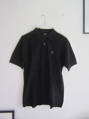 IZOD - Polo-Shirt schwarz M