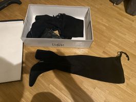Cityline Overknee Stiefel, schwarz, Gr. 38, neuwertig
