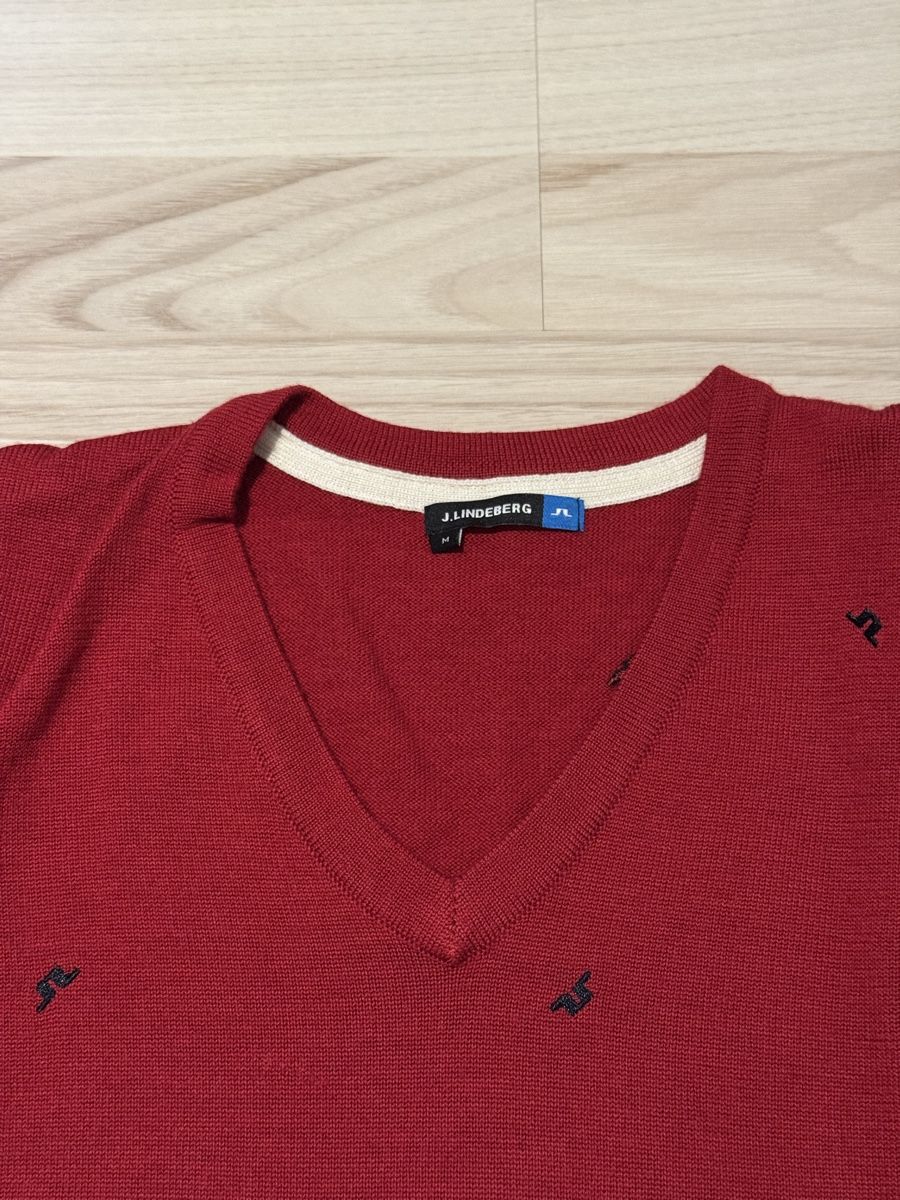Lindeberg Maglioni & Felpe: J.Lindeberg Golf Pullover rot, Wolle, Gr. M – Usato da Gränichen venduto da lixil 2