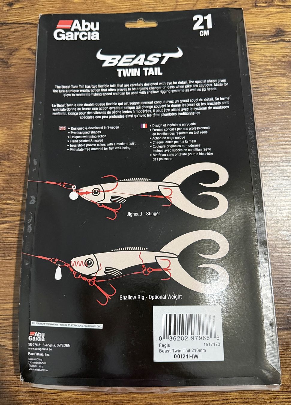 Abu Garcia Köder: ABU GARCIA Beast Twin Tail 21cm – Neu und originalverpackt aus Widnau von Fishingtackle_Oggy 3