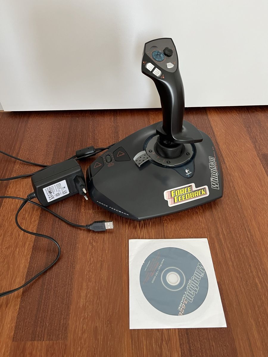 Logitech Controller: Joystick Logitech Wingman Strike Force 3D Force Feedback – Usato da Sirnach venduto da Trainman0 2
