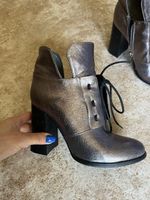 Elegante Stiefeletten, bronze, Gr. 33