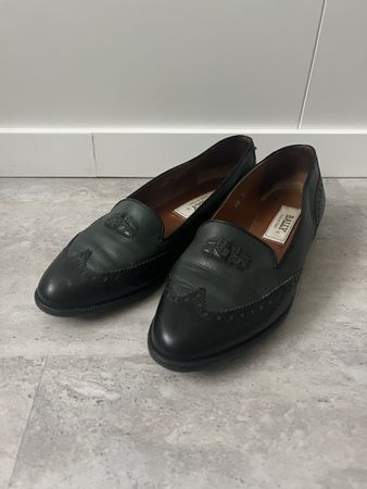Vintage Bally Leather Loafers 39.5