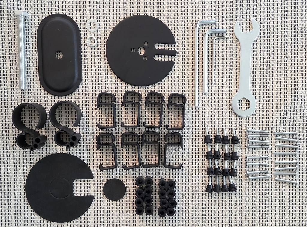 Staffa per monitor: Support complet pour 4 écrans 13'' à 27'' Techly – Usato da Bercher venduto da lau_6r29 4