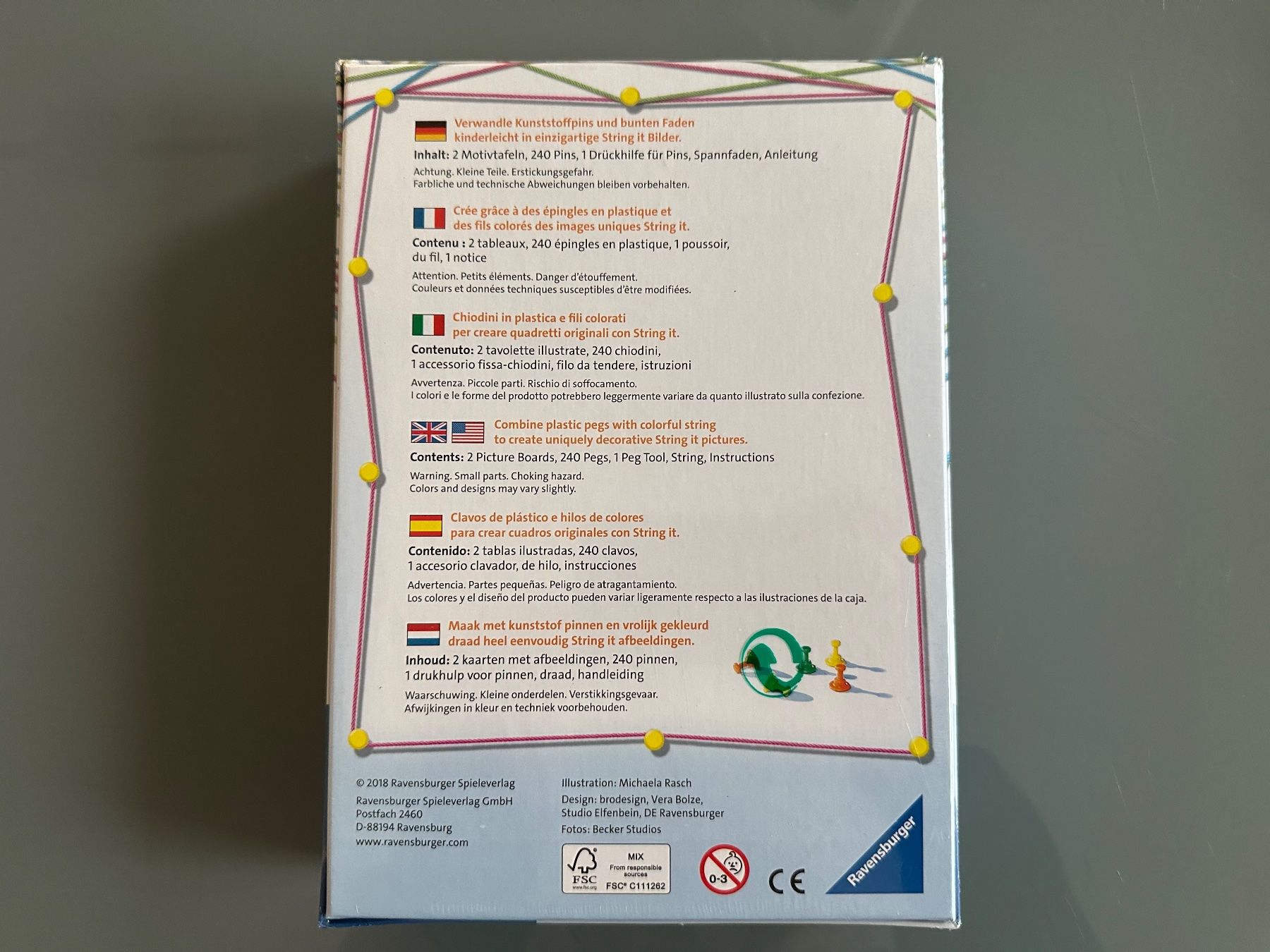 Kit bricolage: Neu** Bastelset "String It" Ravensburger – Nuovo e nell'imballaggio originale da Zollikon venduto da Krenapf 1