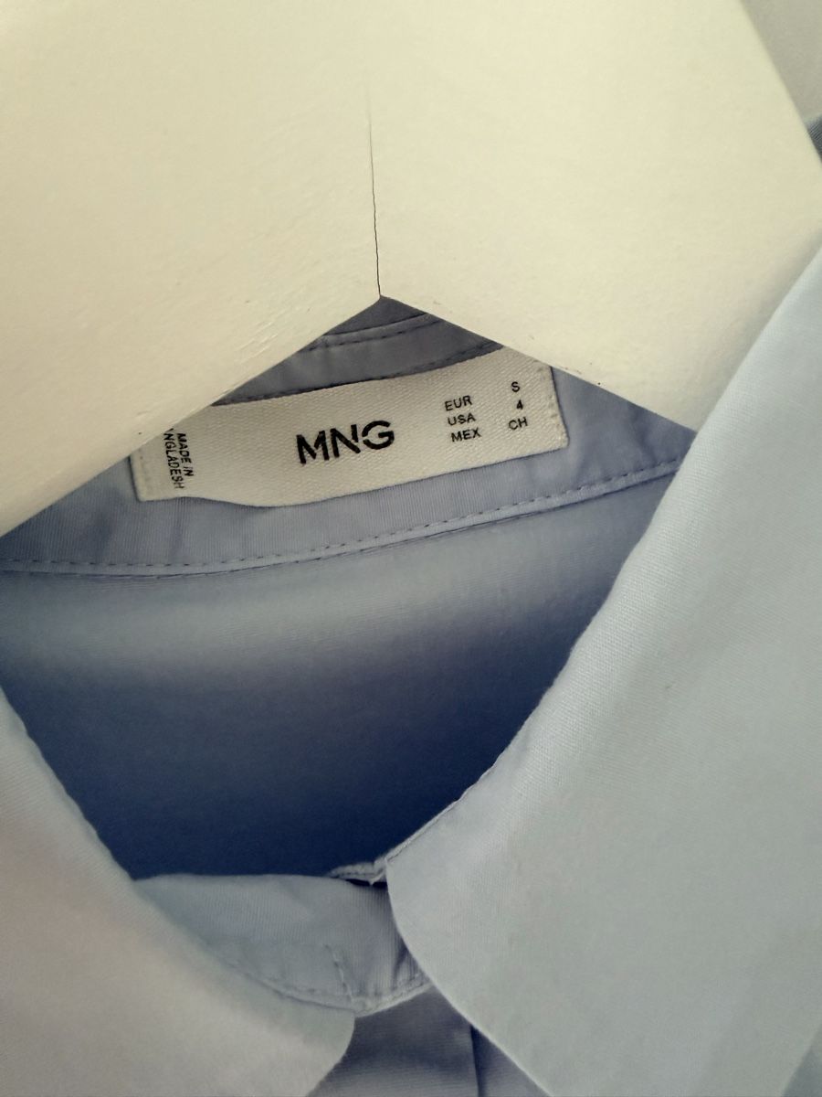 Camicette: Damen Bluse MNG hellblau Gr. S NEUwertig – Nuovo (secondo la descrizione) da Zumikon venduto da DesignDeluxe 1