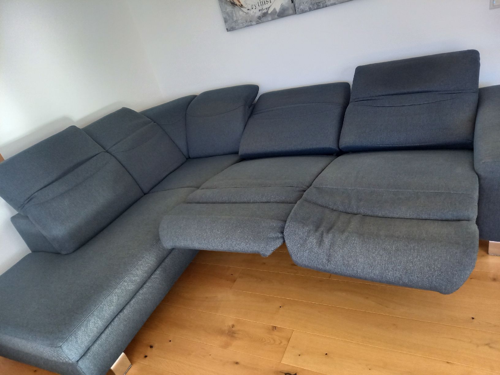 Divani: Ecksofa blau mit Relaxfunktion  – Usato da Ruschein venduto da dom_nbr2 1