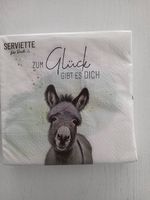 Servietten Esel