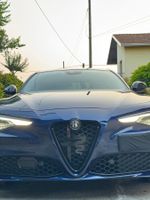 Alfa Romeo Giulia Custom Grill accessory, Glanz Schwarz