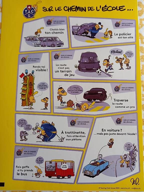 Sticker: Autocollants TCS Titeuf 2020 – Usato da Granges VS venduto da bon_wws6