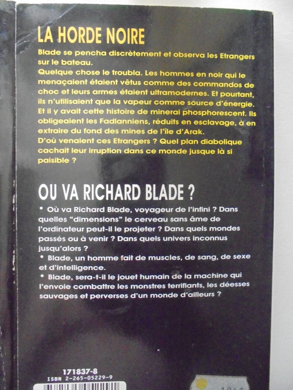 Libri: BLADE 8 romans science-fiction , par Jeffrey Lord – Usato da Crissier venduto da Promopost 5