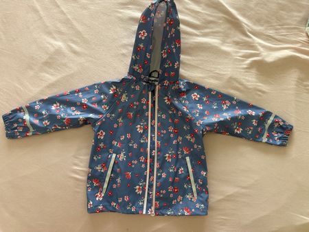 98 floral rain jacket