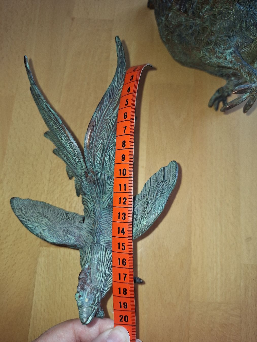 Statuette: 2 Hähne massiv – Usato da Vilters venduto da Fleiflomi 3