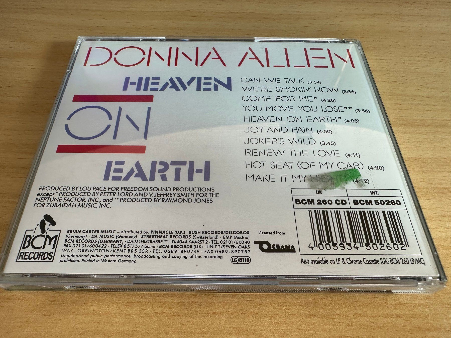 CDs: Donna Allen – Heaven On Earth – D'occasion à Rikon im Tösstal par Alpenmutz 1