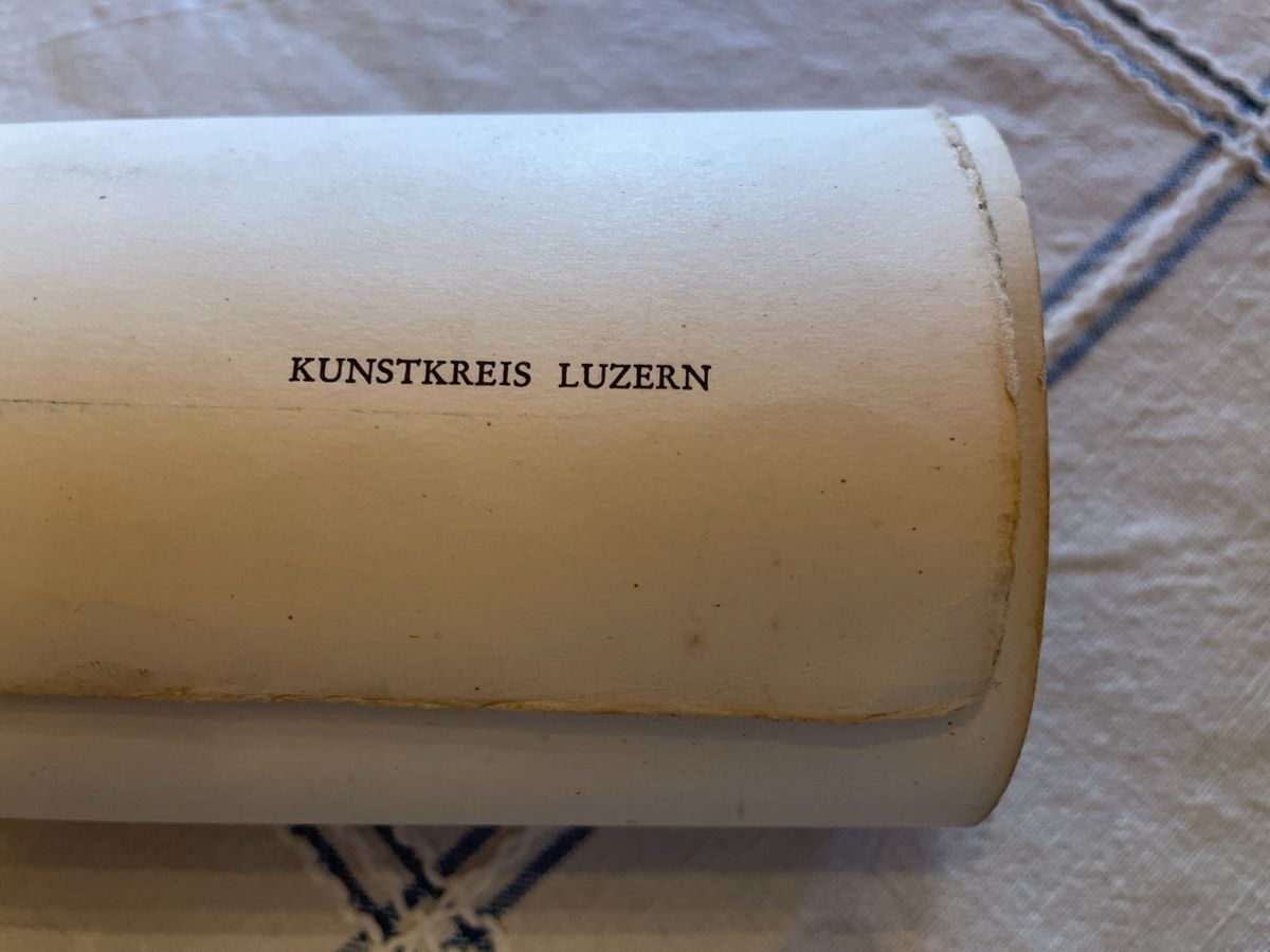 Foto & Immagini: Hans Erni "Zwei Pferde" – Usato da Holderbank AG venduto da Hallo104 4