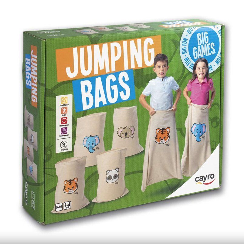 Giochi: Jumping Bags / Sackhüpfen / 4 Säcke – Nuovo e nell'imballaggio originale da Oensingen venduto da Liquidations-Shop