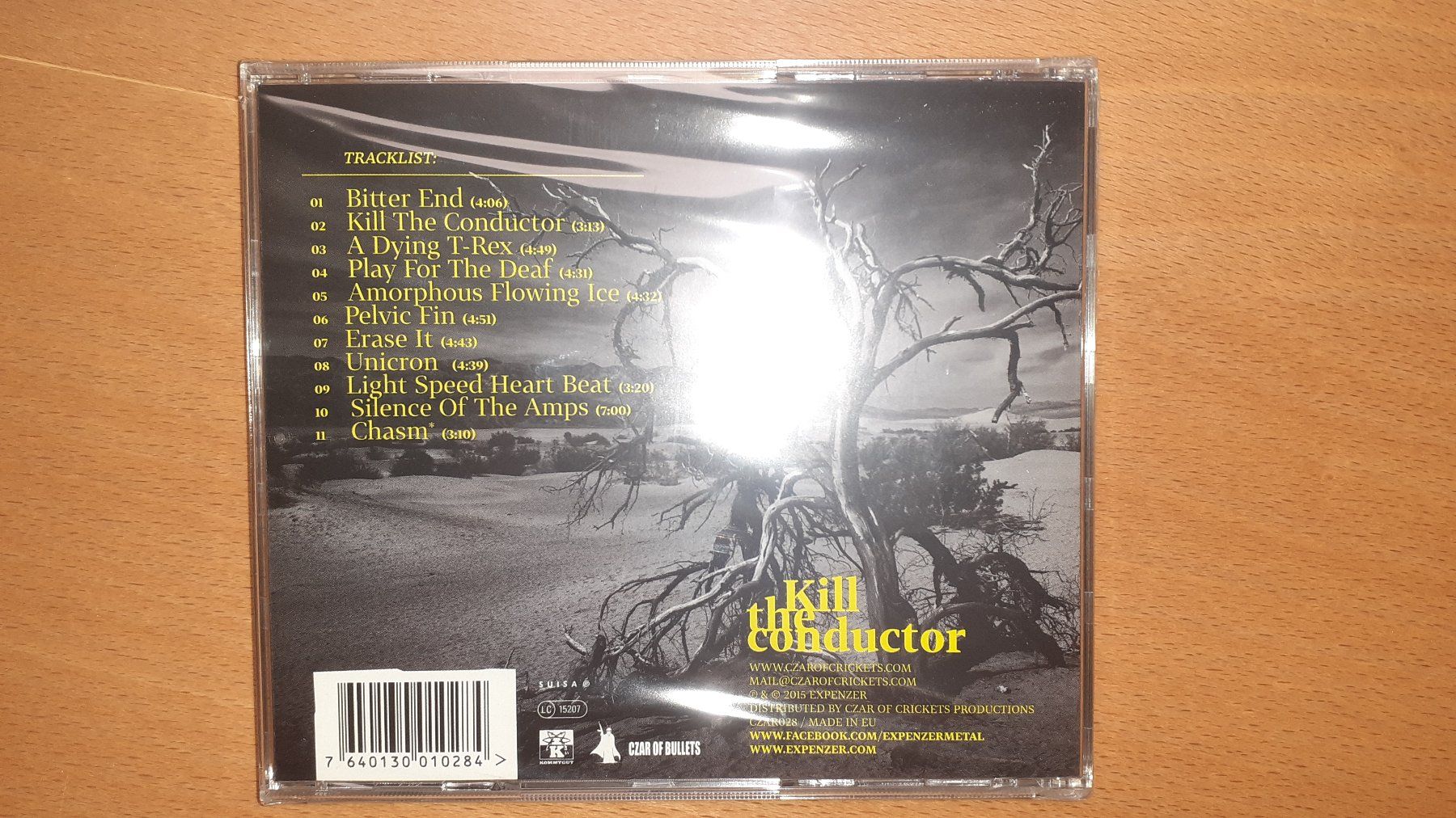 CD: CD Expenzer - Kill The Conductor (sealed) – Nuovo e nell'imballaggio originale da Linthal venduto da Luther 1