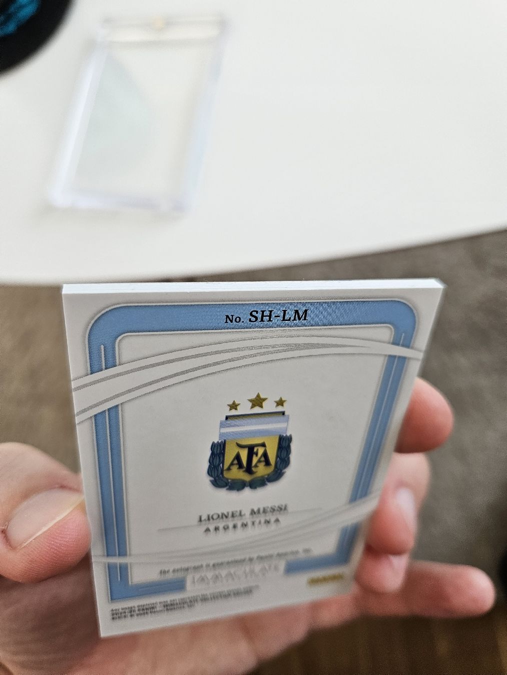 Panini Sammelbilder & Trading cards: Panini Immaculate Lionel Messi Shadowbox Autogramm 02/10 – Neu (gemäss Beschreibung) aus Baar von phi_6xdh 6