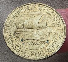 ITALIEN 200 LIRE 1992