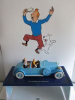 Tim und Strubi " LES CIGARES DU PHARAON " 1:43 in Plexi Box