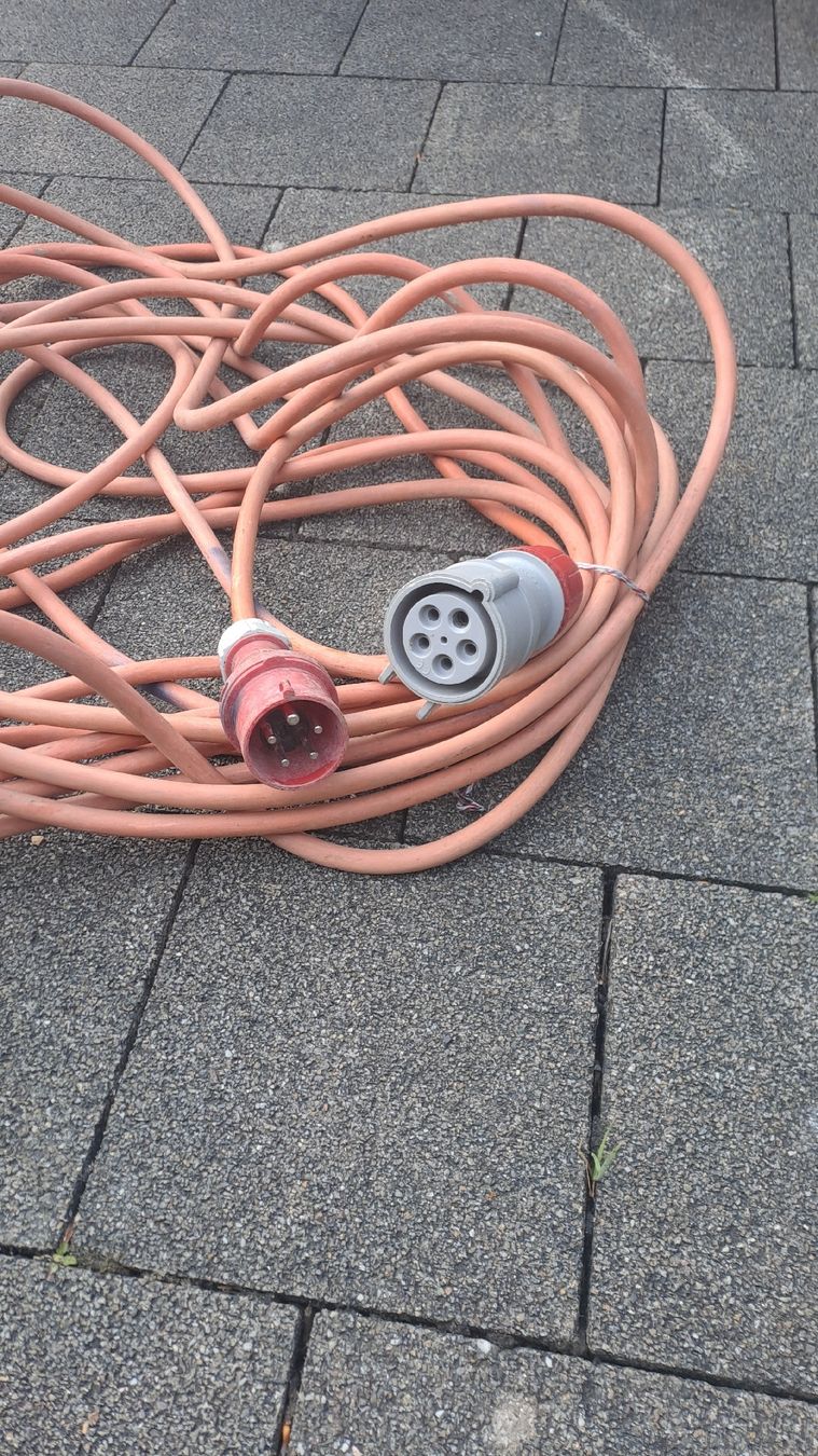 Cavi: Verlängerungs  Kabel  26m CEE – Usato da Schattdorf venduto da quota1000 1