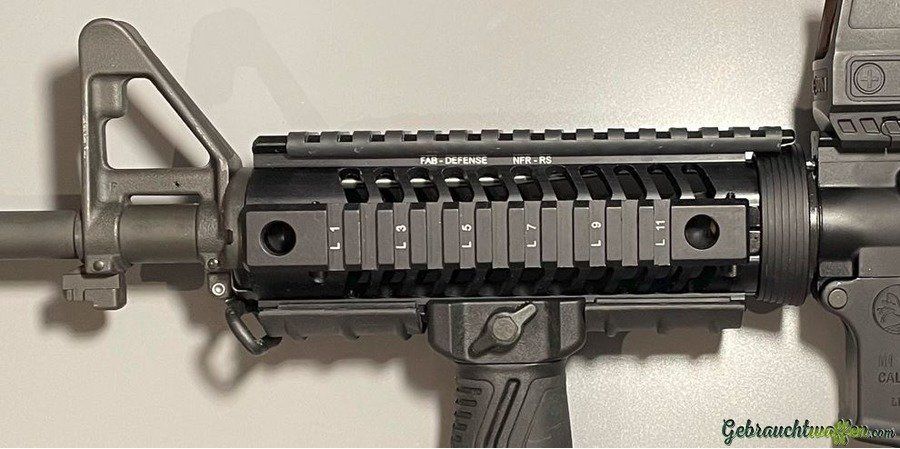 FAB Defense Picatinny AR15 M4 NFR-RS Handguard / Handschutz | Kaufen ...