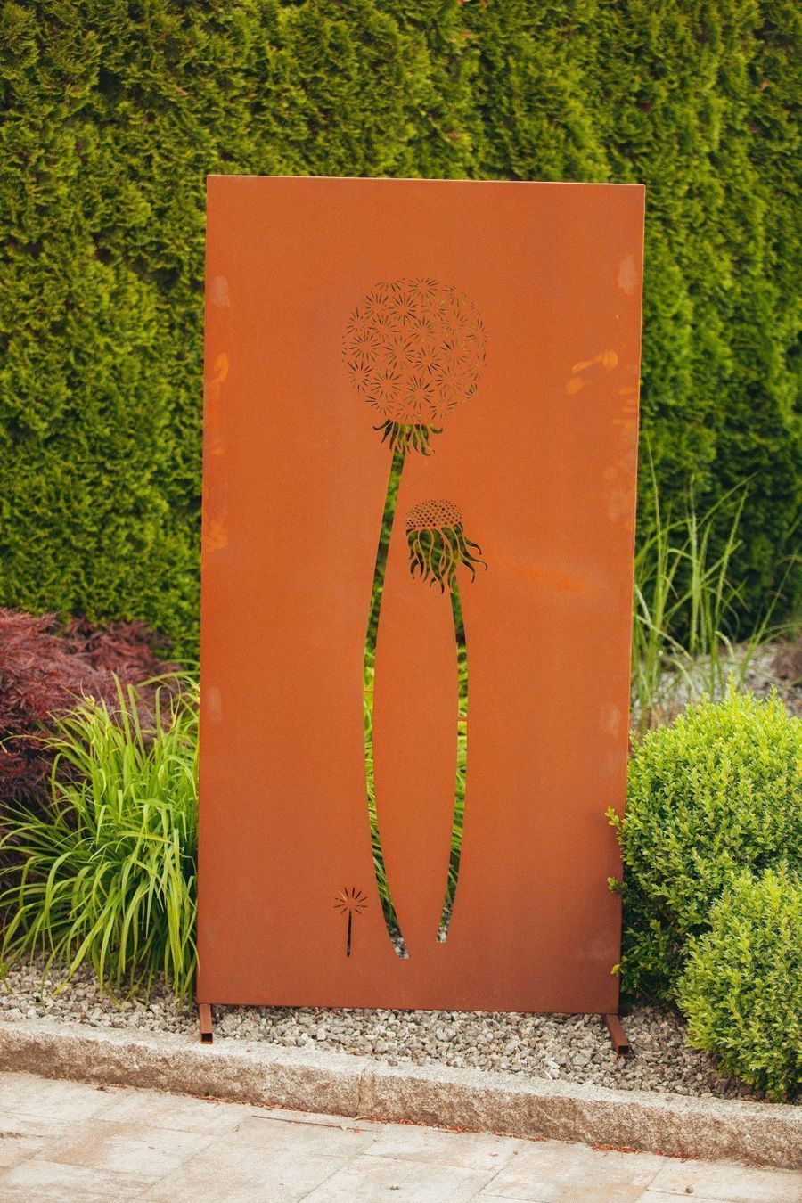 Paravents: Sichtschutzwand Pusteblumen-Paar – Neu (gemäss Beschreibung) aus Gerlafingen von ofenhaus_linder